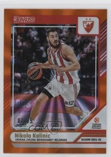 2024-25 Panini Donruss EuroLeague Orange Laser 7/75 Nikola Kalinic #131 1f7d