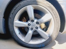 05-09 NISSAN 350Z 35th Anniv Rear Wheel 18x8.5 Alloy 5 Flat Spoke OEM 40300CF026