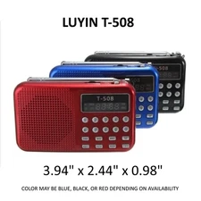 LOVE OLD-TIME RADIO SHOWS & AUDIOBOOKS? CHAINED TO YOUR PC?  GET  A LUYIN  T-508