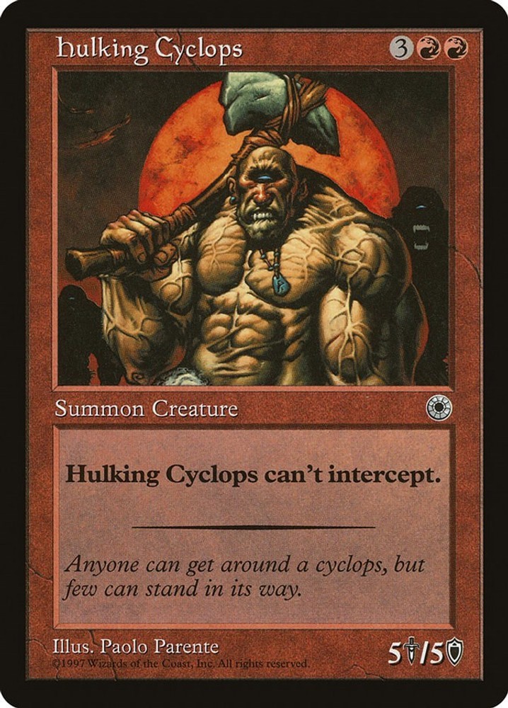 Hulking Cyclops - Portal - MP
