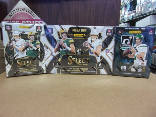 2024 SELECT MEGA + PRIZM & SELECT BLASTER FOOTBALL SEALED BOXEN