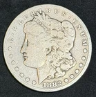 1882-S Morgan Silver Dollar - 90% US Coin, No Reserve #640