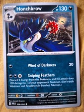 Pokémon Cards: Honchkrow 58/94 Uncommon Regular ME: Phantasmal Flames - Pokémon