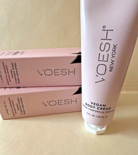 VOESH 2 Vegan Body & Hand Creme, Jasmine Soothe, Peta Approved 6 oz New In Box