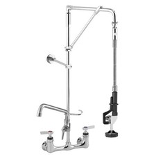 8" Wall Mount PreRinse 1/2" NPT male inlet on centers Replaces CHG