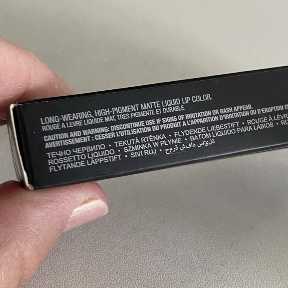 Anastasia Weekender Liquid Lipstick Pink Nude Coral .11 oz Full Size Lot of 2 - Image 4 of 4