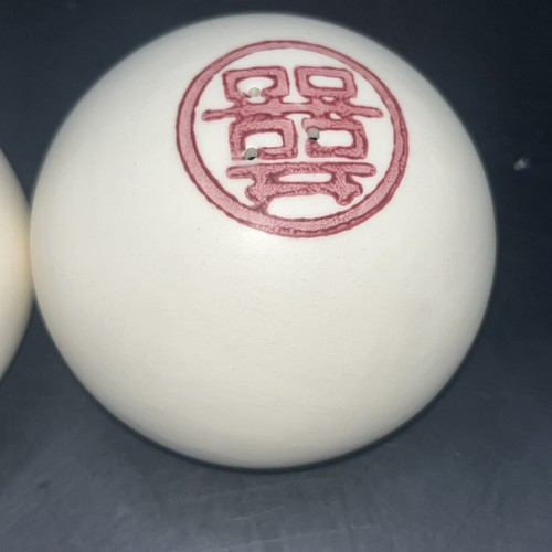 Vintage Mejiro Enterprise Hawaii Ceramic Manapua Pork Bun Set Salt/pepper - Picture 4 of 9