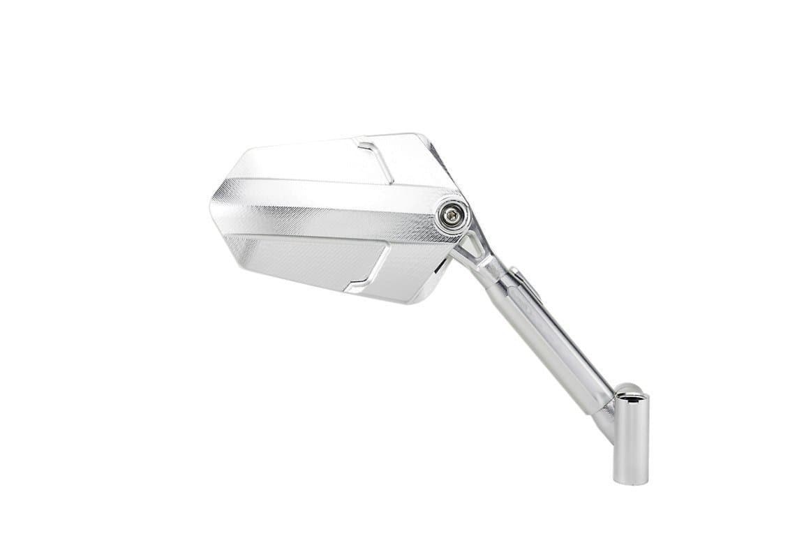 Puig Explorer Mirror Right - M10 Fitment | Aluminium/Aluminium