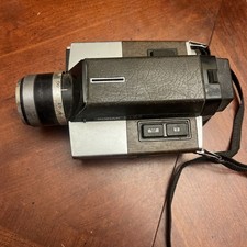 Vintage Kodak XL55 Movie Camera with Power Zoom Lens and Range Finder