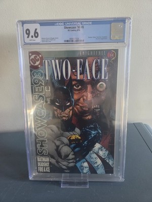 Showcase '93 #8 1993 CGC Graded 9.6 White Pages Two Face