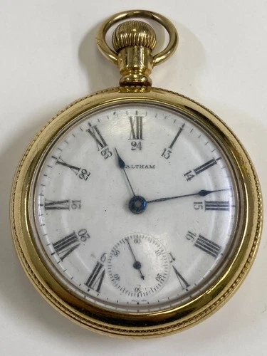 Antique WALTHAM Pocket Watch, Pre-Owned, Doesn't Run (35-#86)