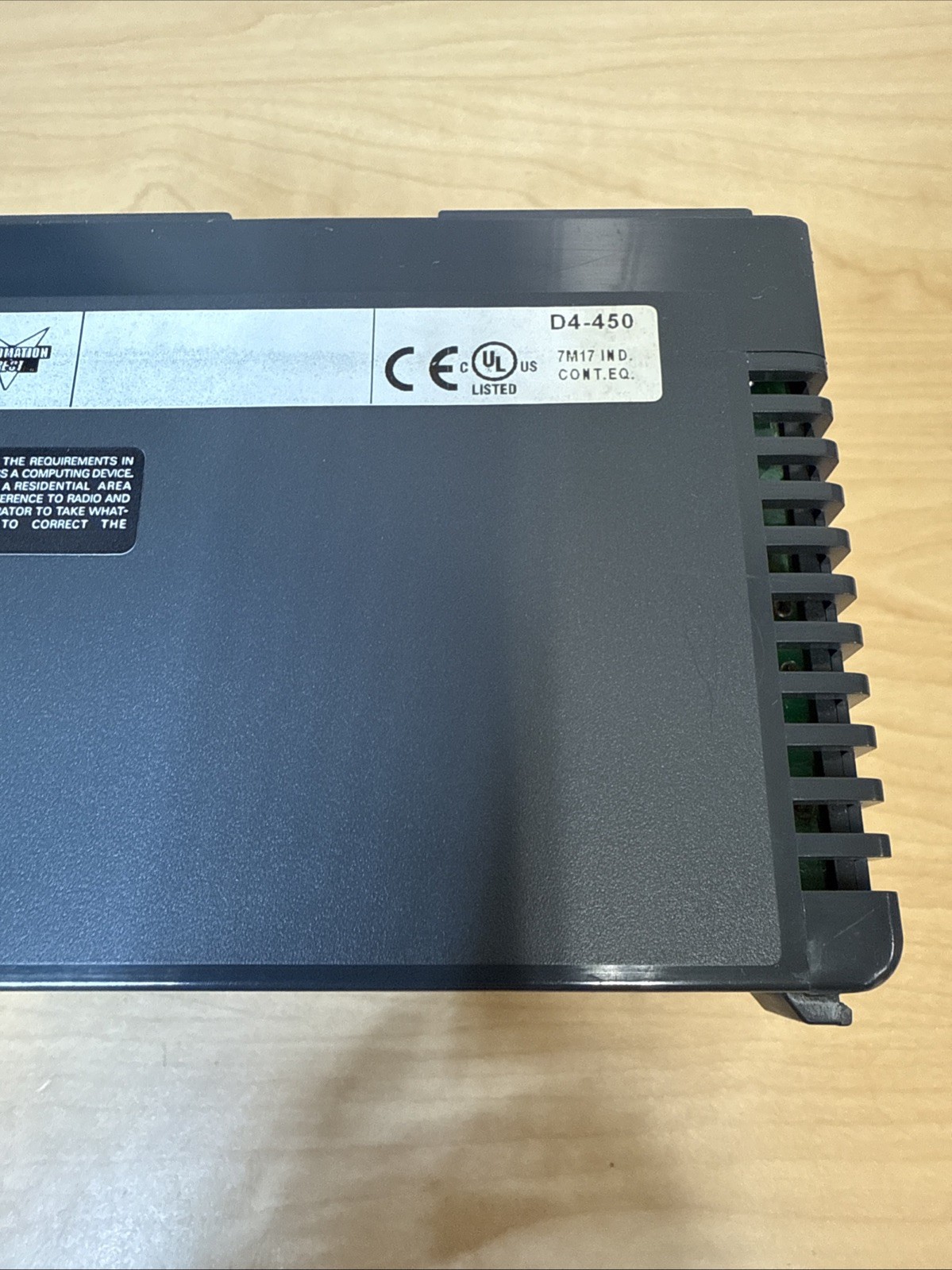 Automation Direct D4-450 Direct Logic 405 Koyo CPU PLC Unit