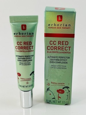 Erborian CC Red Correct Centella Asiatica SPF25 15ml Tested Complete