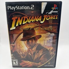 Indiana Jones and the Staff of Kings (Sony PlayStation 2 PS2, 2009) CIB - TESTED