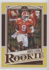 2021 Panini Legacy Rookies Yellow 86/150 Travis Etienne #164 n0c