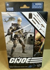 G.I. Joe Classified Series Desert Commando SNAKE EYES 6    Figure  92 New