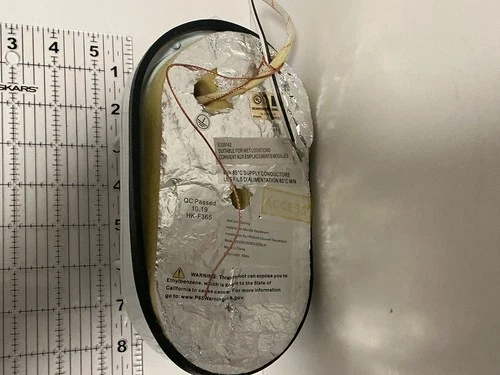 Access Lighting 20290-WH/FST  Nauticus Wet Loc 4.25" Bulkhead, White/Frosted - Picture 10 of 11