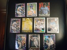 Jared Kelenic (9) SP RC's 21 Chrome + Fire + (1) 25 Series 1 Spring Training