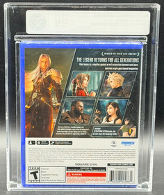 Final Fantasy VII 7 Remake Intergrade Sony PlayStation 5 PS5 New VGA 90 Graded