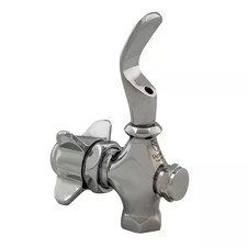 1/2 In. IPS Inlet Drinking Fountain Faucet in Chrome