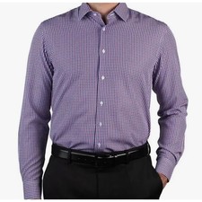 Nautica Men's Performance Slim Fit Dress Shirt, SZ XL J-332