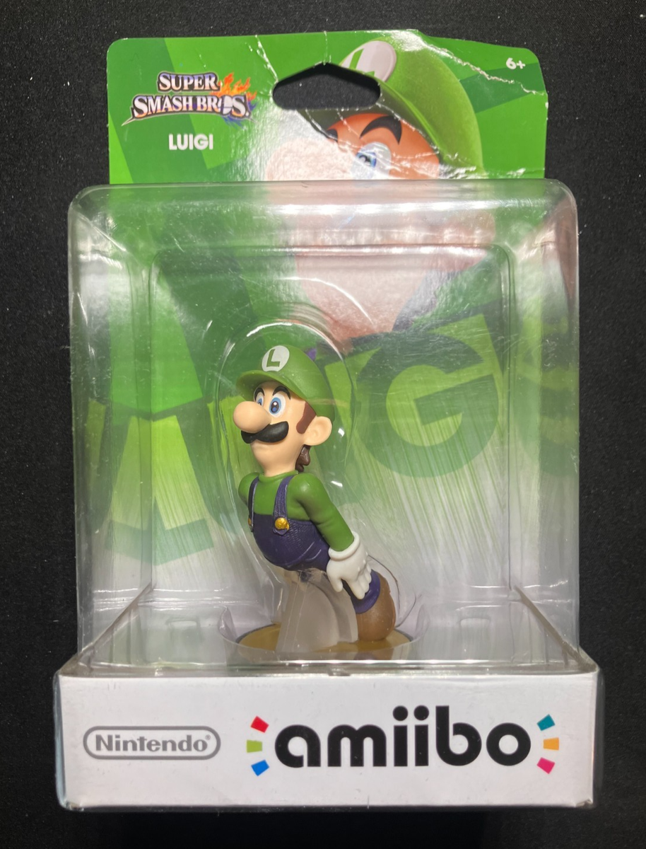 Luigi Super Smash Bros Series Amiibo (nintendo Wii U or 3ds) for
