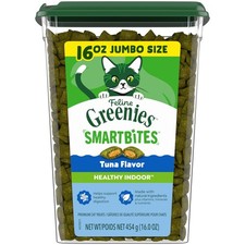 Greenies Feline Smartbites, Cat Treats Healthy 1 Pound Pack of 1 , Other