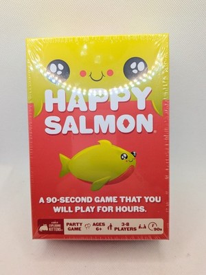   BRANDNEU Happy Salmon Karten Party Spiel Kinder Erwachsene Spaß Kartenspiel Versiegelt