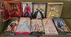 Lot of 9 Vintage Collectible Barbie Dolls - NEVER OPENED - 1994-2000