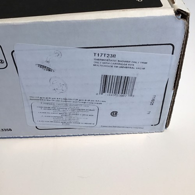 #ad Delta T17T238 Lahara Tempassure Shower Only Trim Kit W Dual cartridge Chrome New $214.99