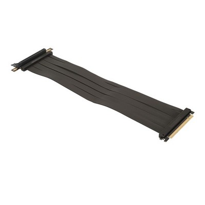 PCIE 4.0 X16 Riser Cable High Speed Flexible Shielding 90° Connector GPU Ext SET