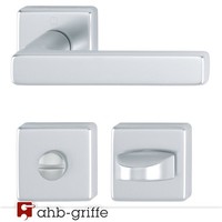 Hoppe TüRgriff Dallas Rosette Alu Natur Wc TüRdrüCker TüRbeschlag TüRklinke