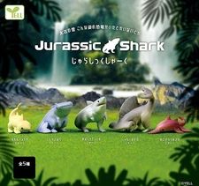 Jurassic Shark Dinosaur Hybrid Mini Figure Set Velociraptor Allosaurus Rex