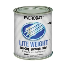 Evercoat 157 Lite Weight Clog-Free Body Filler Aluminum Fiberglass 32oz (QUART)