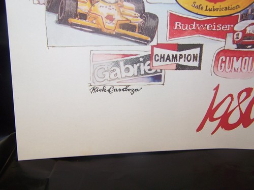 1980 NASCAR CHAMPIONS DRUCK DALE GAINHARDT JOHNNY RUTHERFORD PATRICK TAMBLAY - Bild 6 von 7