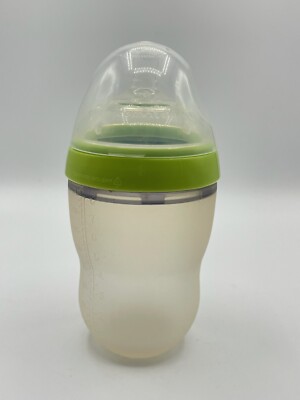 Comotomo Baby Bottle Set, Green 8oz 886074000036|