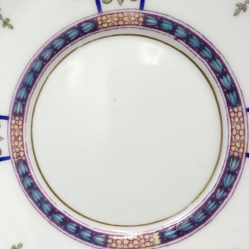 Antiguo platillo y plato de almuerzo Minton Globe H3337 Ryrie Bros taza de té 23 cm - Imagen 19 de 23