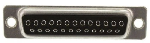 TE Connectivity Panel Mount Solder D-sub Connector (In a Pack of 5) - 5-747913-2 - Image 3 of 4