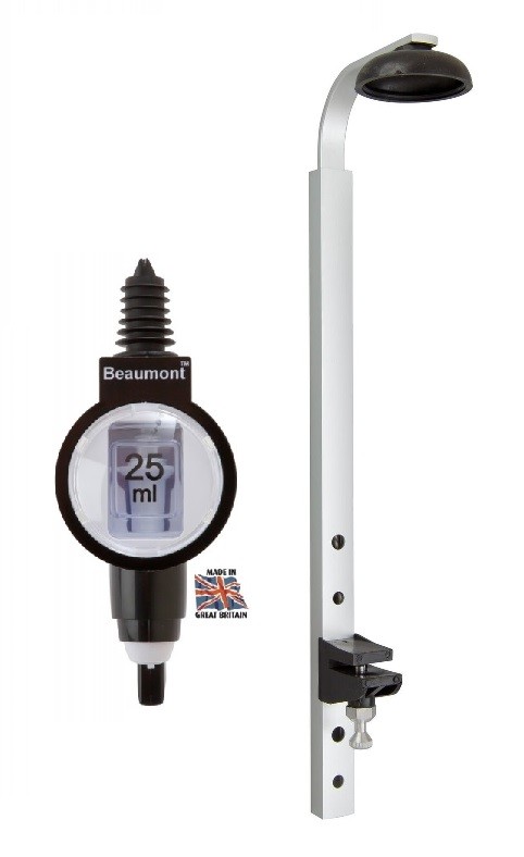 Optics Home Bar 50ml Beaumont Metrix Spirit Measure Dispenser & Wall Bracket - Foto 13