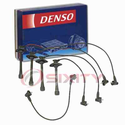 Denso Spark Plug Wire Set for 1996-1997 Toyota RAV4 2.0L L4 Ignition Plugs hj