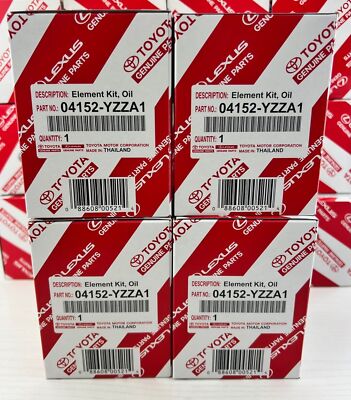 New Set of 4 Fits Toyota Sealed Packaged Parts 04152-YZZA1 Oil