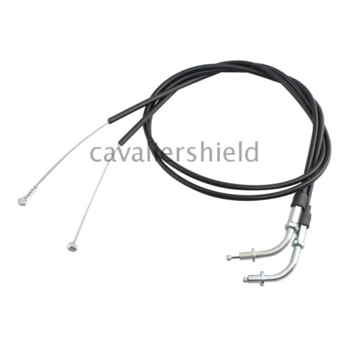 SLMOTO 90CM Black Motorcycle Throttle Cable Fit for Harley Sportster XL883 XL1200 