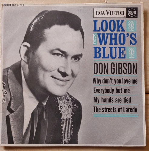 DON GIBSON Look who’s blue RCA RCX 213 UK EP