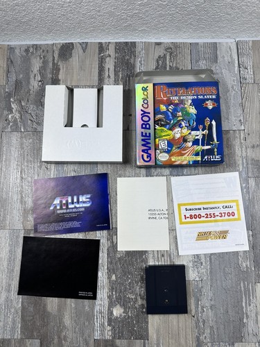 Revelations: The Demon Slayer (Nintendo Game Boy Color, 1999) Complete CIB RARE - Picture 18 of 20