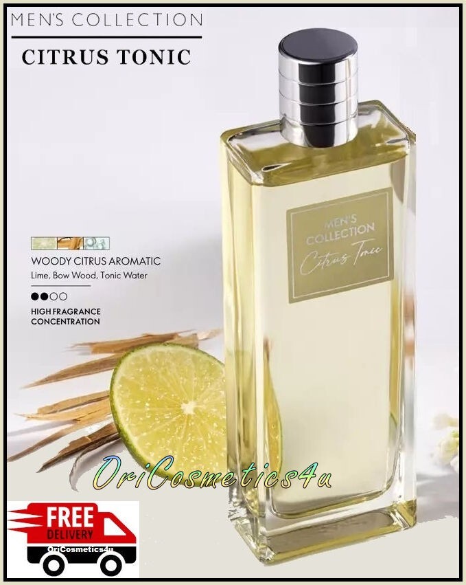 Oriflame Mens Collection Citrus Tonic Eau de Toilette Woody