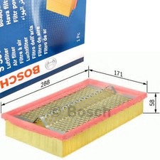 BOSCH 1457429875 Luftfilter für MERCEDES 124 T-MODEL S124 W124 190 W201 E