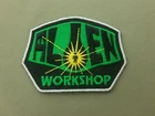 Alien Workshop Green Skate Embroidered Skateboarding Patch.