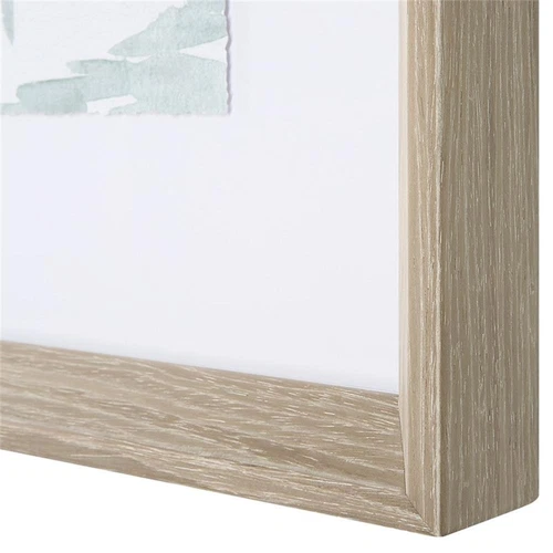 Uttermost Serene Traditional Wood Lake Framed Print in Gray (Set of 2) - Picture 5 of 7