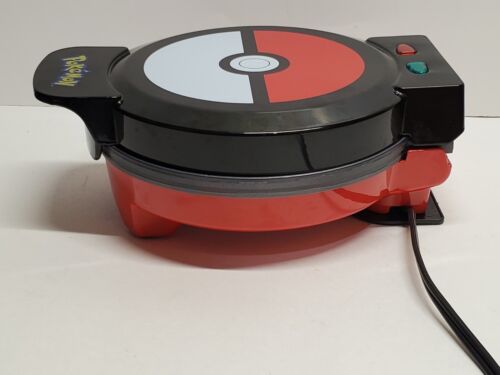 Pokemon Waffle Maker Intertek PokeBall Shaped Novelty Preowned - Picture 2 of 11