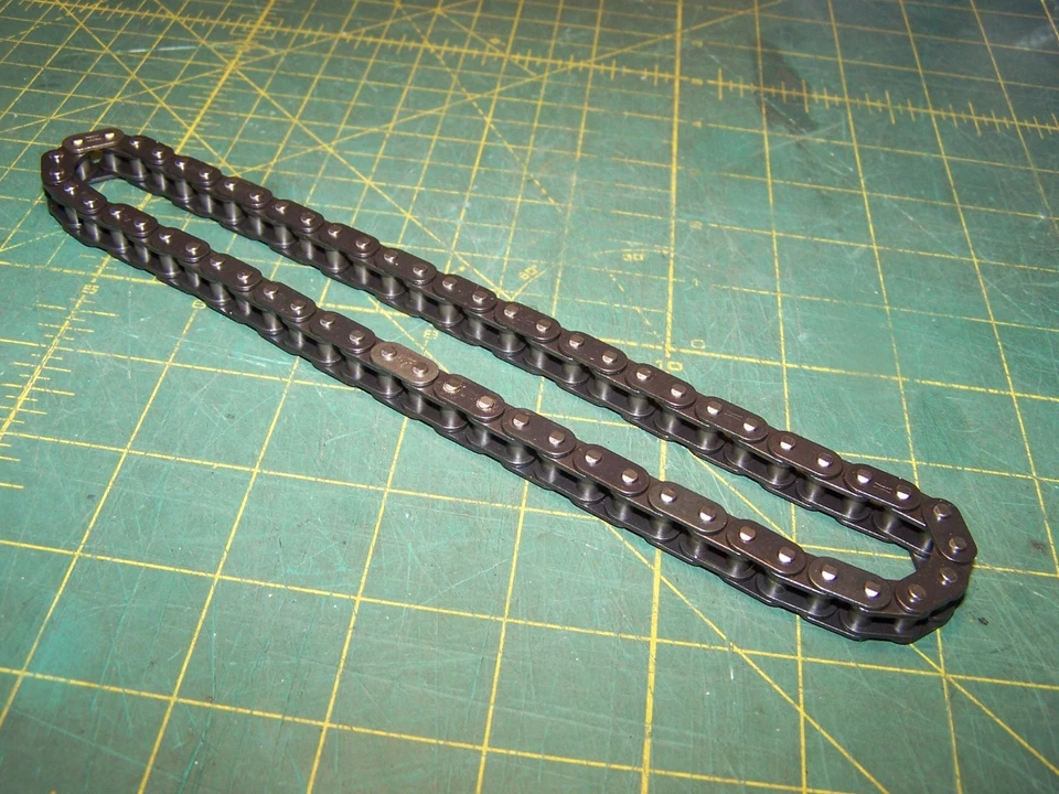 Cadena de distribución de un solo rodillo C4150 60 eslabones para Chrysler, Dodge, Plymouth 2,5 L Foto 3 de 4